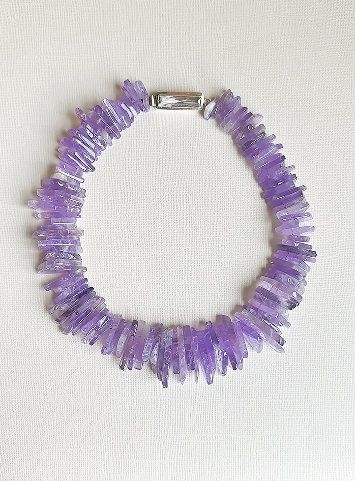 Amethyst Statement Necklace